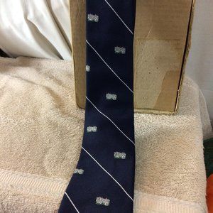 Mens WM CHELSEA Scarsdale NY LTD Blue Neck Tie